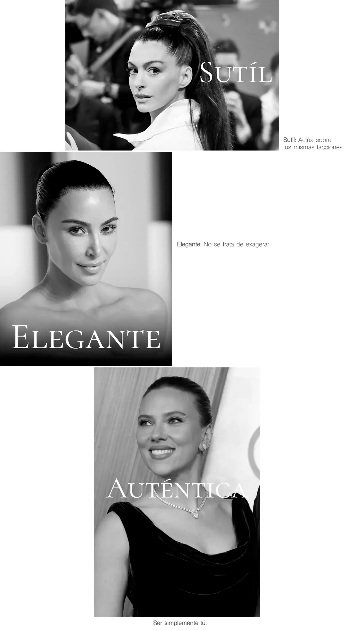 Sculptra es sutil, elegante y no cambia quien eres.